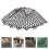 3Pcs Silicone Fishing Net Replacement Bag Black Durable Foldable Mesh 9