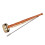 2Pièces Instrument Percussion Bouddhiste Cuivre Bois Son Clair Et Doux 3