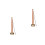 2Pièces Instrument Percussion Bouddhiste Cuivre Bois Son Clair Et Doux 4