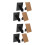 8Pièces Accessoires Cadres Photo Noir Support Robust Pour Décor Maison 6