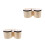 2Ensembles Percussions En Bois Beige Pour Danse Et Éducation Musicale 8