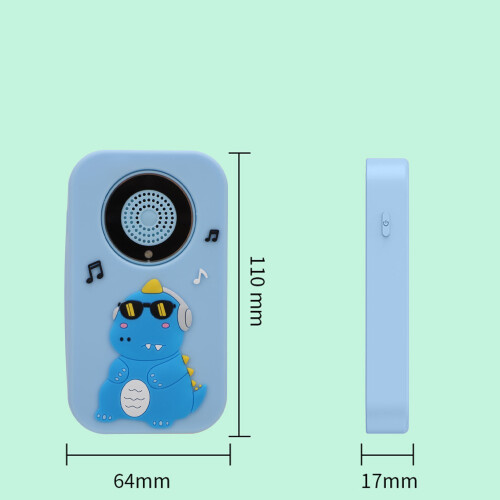 96 MP Digitalkamera, 2,4" Display, 1080P, Blau, Multifunktion 1