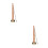2Pièces Instrument Percussion Bouddhiste Cuivre Bois Son Clair Et Doux 6