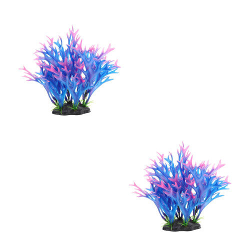 2Pièces Accessoire Corail Pour Décoration Aquarium 1