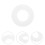 500Pcs Multi-Functional Nylon Faucet Hose Washers Leak Proof Seal 7