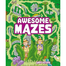 Awesome Mazes by Andy Peters Paperback Book