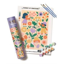 Kids Paint by Numbers Flower Patch by Journey of Something Other Book