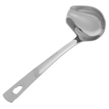 4Stk Schöpflöffel Mit Ausguss Für Sauce Und Suppe Silber