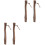 4Stk Ergonomischer Holzgriff Coffee Mit Glatter Oberfläche 5