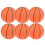 2Sets Kinderen Mini Basketbal Van Rubber Bruin, En Vaardigheid 3