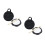 2Sets Einfacher Dumb Drum ABS Material Langlebige Drum 5