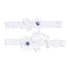4Pcs Women Bridal Thigh Ring Flexible Fabric Elegant Leg Decoration