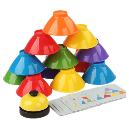 2Sets Interaktive Kinder Stapelbecher - Und Spielset 1