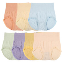 21Pc Soft Breathable No Trace High Waisted Women's Stretch Briefs