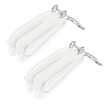 4Pièces Dispositifs Lifting Nez Silicone Argenté Pour Usage Domestique