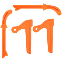 8Pièces De Poussoir Orange ABS Pour Scie Bois Sécurisé