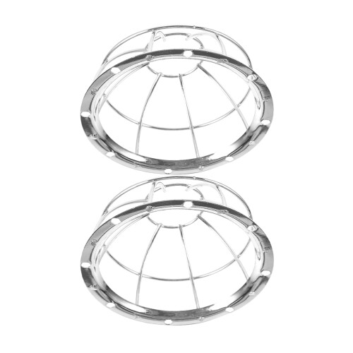 4Pièces Cache Détecteur Pour Maison Argent Durable
