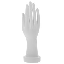 2Pièces Main Plastique Pour Bijoux Présentation Décor