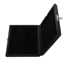 2Pièces Boîte Rangement Anches Oboe Clarinette Résistante Eau Noir