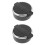 2Pièces Cendrier Portable Noir Couvercle Anti-Poussière 7