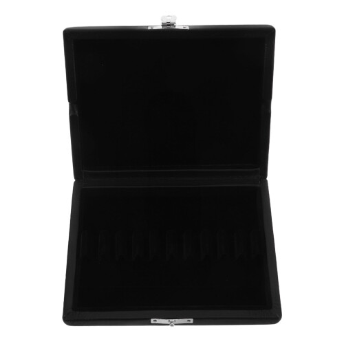 2Pièces Boîte Rangement Anches Oboe Clarinette Résistante Eau Noir 2