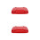 2Pièces Couvercles Rouge Usage Extérieur 8