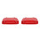 2Pièces Couvercles Rouge Usage Extérieur 7