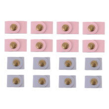 32Pièces Attaches De Câble En Cuir Pour Bureau Et Maison