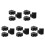 15Pièces Adaptateur Ethernet Double Pour Multiconnexion Rj45 7