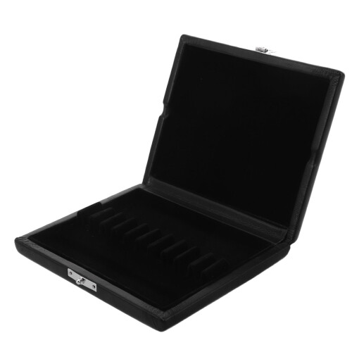 2Pièces Boîte Rangement Anches Oboe Clarinette Résistante Eau Noir 1