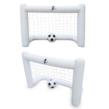 3Pièces Portes De Football Gonflables Blanches Pour Jeux En Plein Air