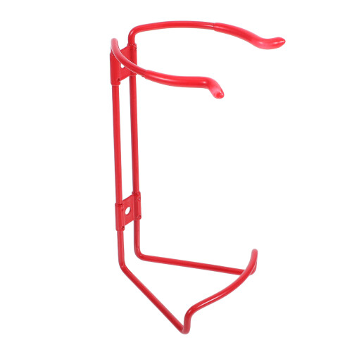 3Pièces Porte-Extincteur Mural En Fer Rouge Robuste Usage 2