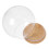 3Pièces Dome Verre Transparent Pour Vitrine Ornements 2
