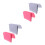 4Pièces Conteneurs Suspendus Pour Chevet Multicolores 5