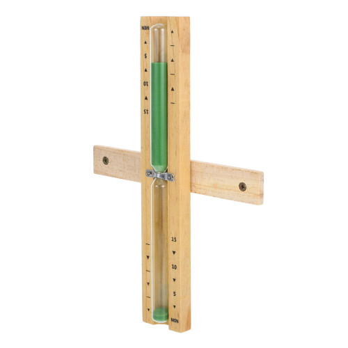 2Pièces Minuteur Sauna En Bois Sable Verre Design 2
