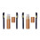 2Ensembles Stylos Marqueurs Pour Patchwork Cuir Couleurs Variées 8