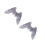 2Pièces Plumes Fer Élastic Cosplay Costume 9