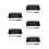 5Pièces Noir Couvercle Couteau Pour Cuisine 7