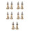 10Pièces Miniature Phare Bois Décor Vintage Océan 7