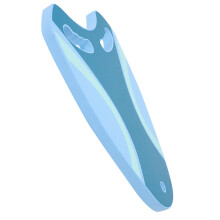 2Pièces D'apprentissage Natation Kickboard Eva Pour Piscine
