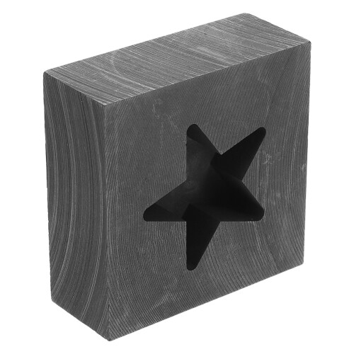 5Pièces Graphite Gris Pour Fusion Métaux 2