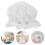 3Pièces Chapeaux Bébé Blancs Style Princesse Protection Solaire 10