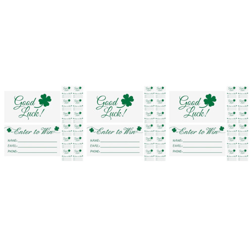 600Pièces Tickets Pour Tombola Vert Papier Multi-Usage Pour Événements 2