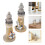 10Pièces Miniature Phare Bois Décor Vintage Océan 10