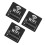 3Pièces Stickers WiFi Noir Pour Décor Maison Commerce 4