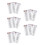 10Pièces Sourcils Transfert Naturels Stickers Facile 7