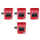 4Pièces Boutons D'alarme D'urgence Rouge Manuel Réarmable 8