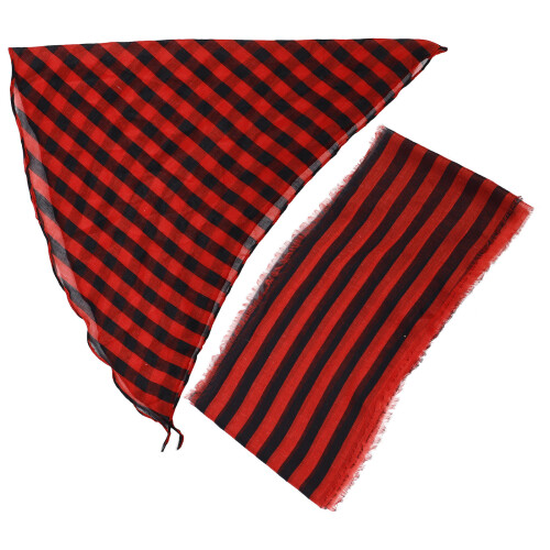 4Pièces Accessoires Pirate Femme Polyester Pour Halloween 1