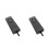 2Pièces Hub LED Argb Contrôleur Boîtier Pièce Commande Manuelle Noir 4