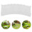 5Pièces Ponts Miniatures Arches Blancs En Plastique 9